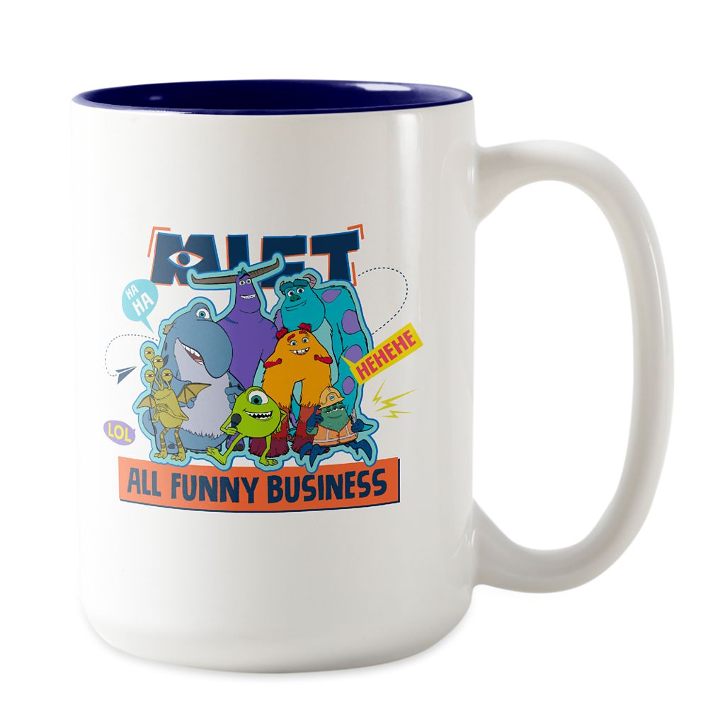 Monsters at Work All Funny Business Two-Tone Coffee Mug  Customized Official shopDisney