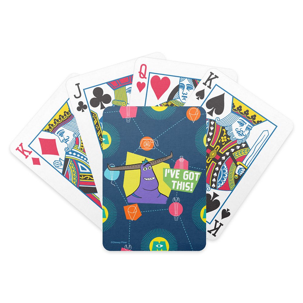 Tylor ''I've Got This'' Bicycle Playing Cards Monsters at Work Customized Official shopDisney