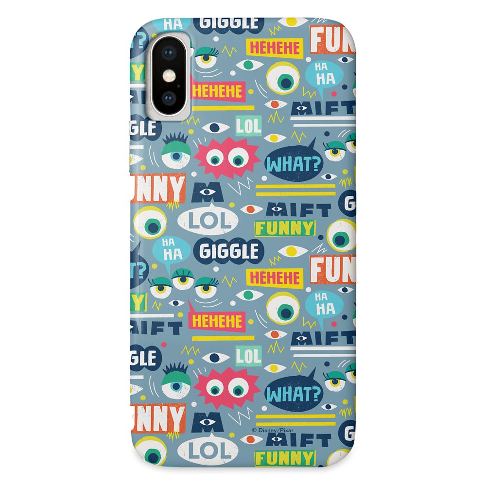 Monsters at Work Funny Speech Bubble Pattern Case-Mate iPhone Case Official shopDisney