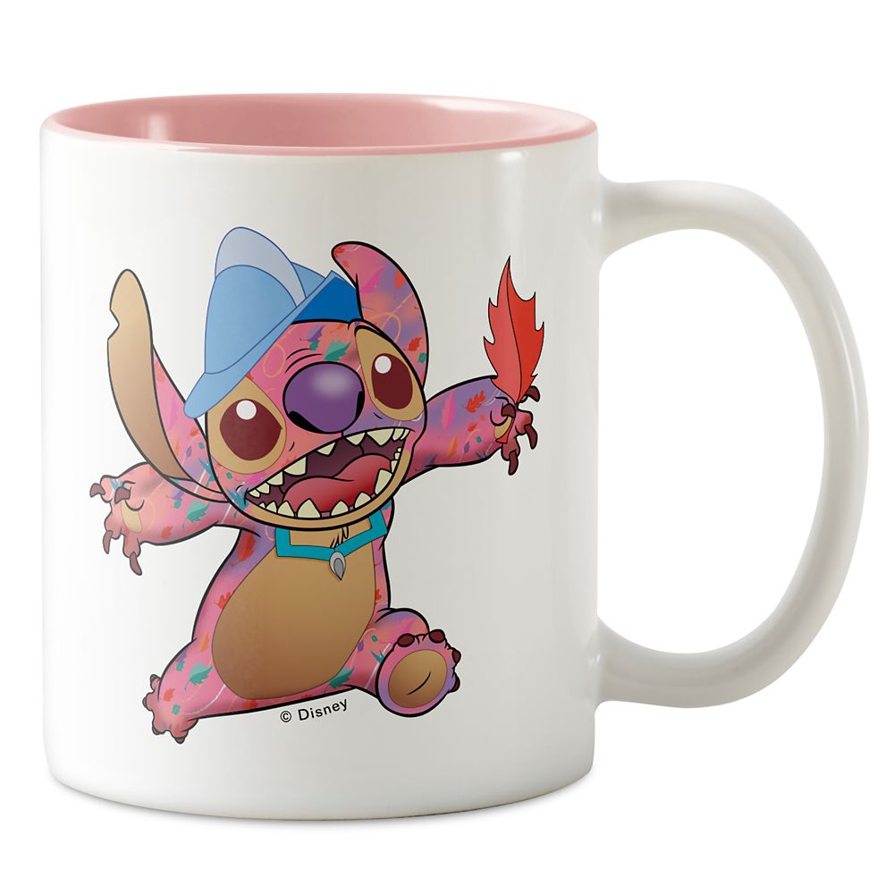 Stitch Crashes Disney Two-Tone Coffee Mug – Pocahontas – Customized | shopDisney