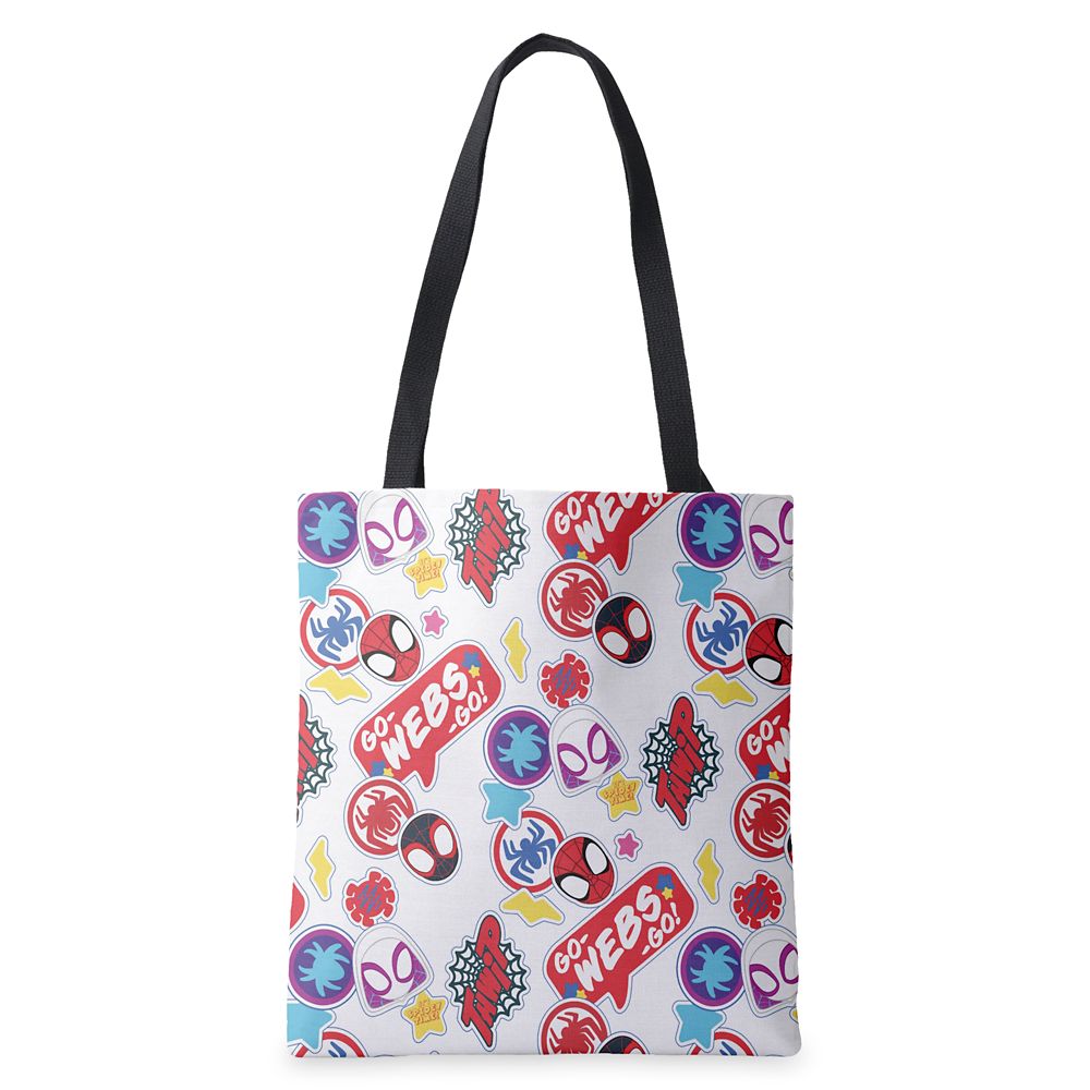 Marvel's Spidey and His Amazing Friends ''Go Webs Go!'' Tote Bag – Customized
