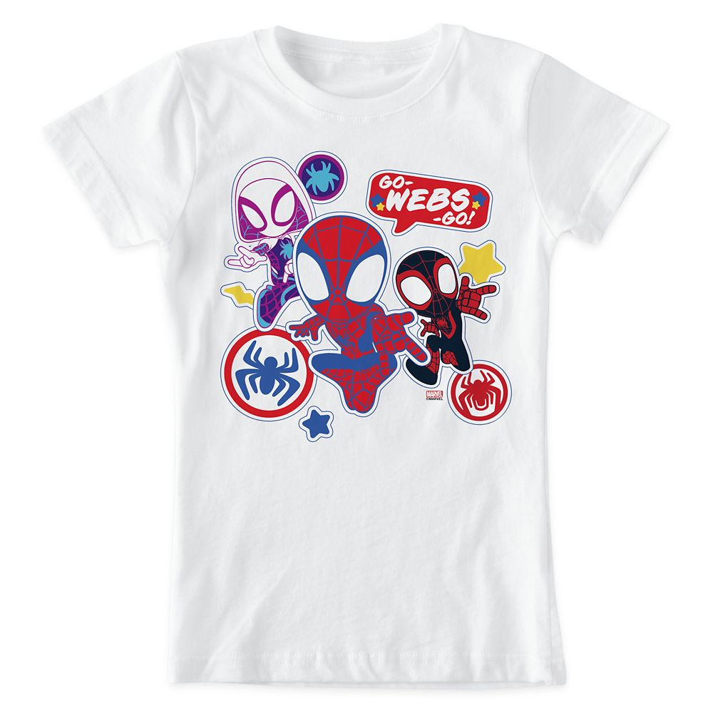 Marvel's Spidey and His Amazing Friends ''Go Webs Go!'' T-Shirt for Kids –  Customized