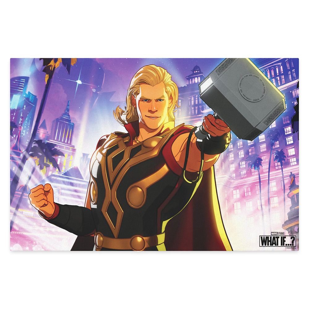 Party Thor Canvas Print  Marvel What If . . . ?  Customized Official shopDisney