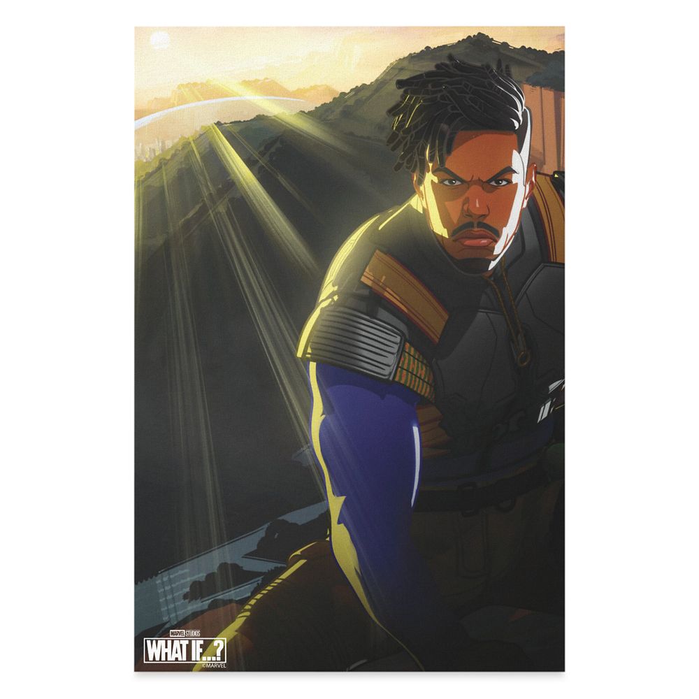 Killmonger Canvas Print  Marvel What If . . . ?  Customized Official shopDisney