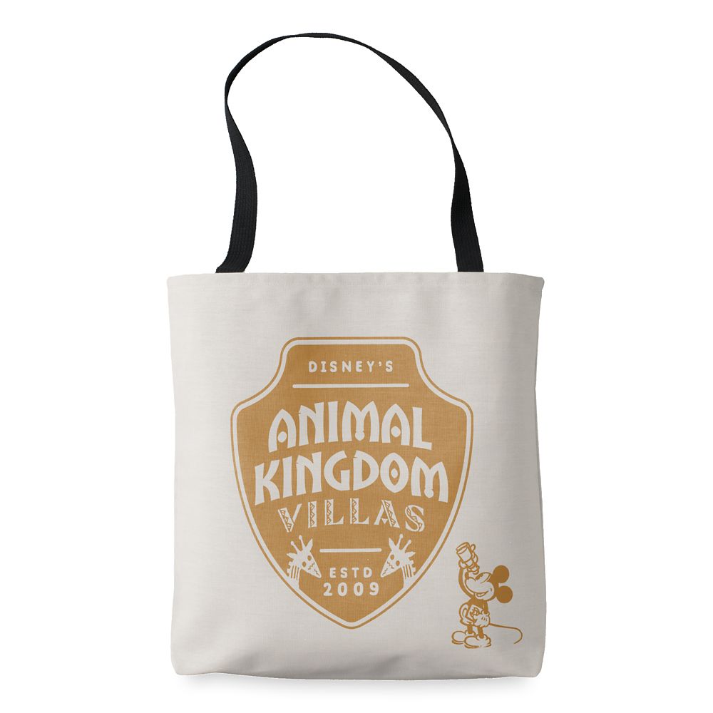 Mickey Mouse Disneys Animal Kingdom Villas Tote  Customizable