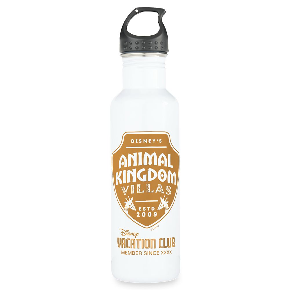 Disney Vacation Club Animal Kingdom Lodge Water Bottle  Customizable