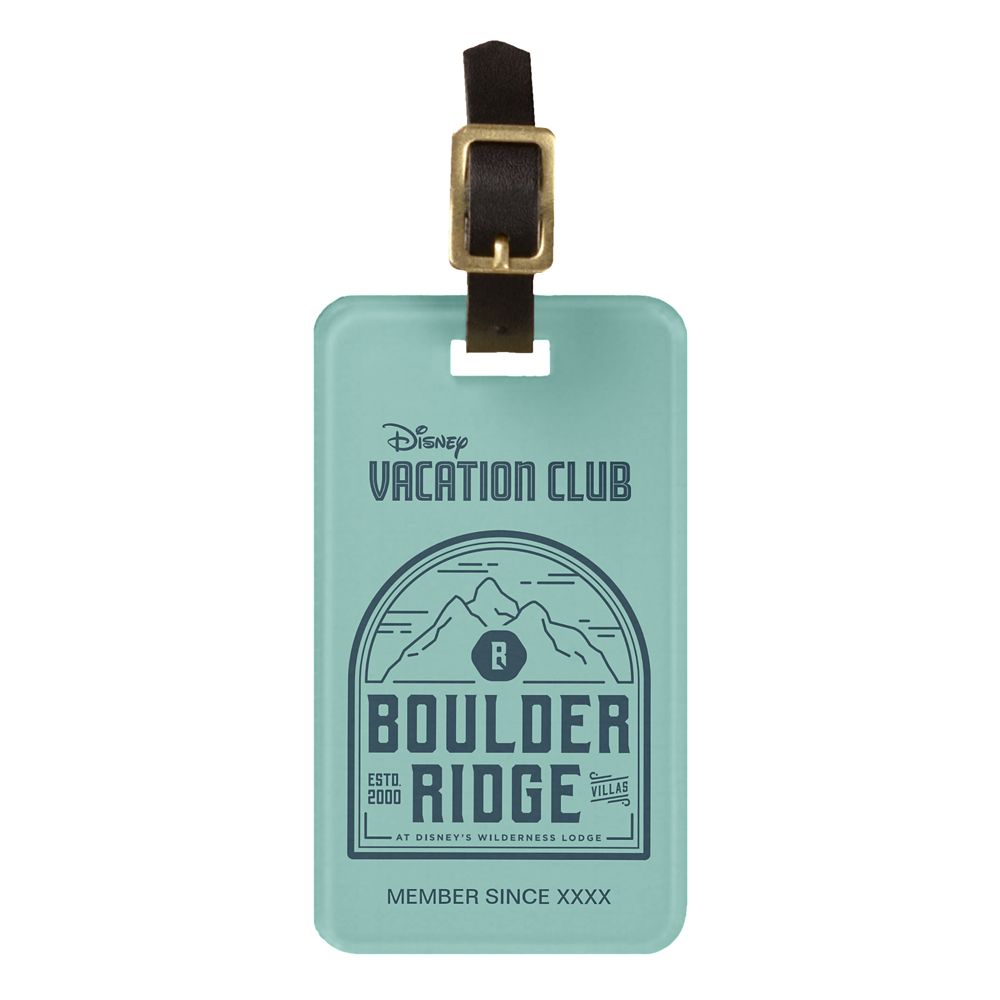 Disney Vacation Club Boulder Ridge Villas Luggage Tag  Customizable