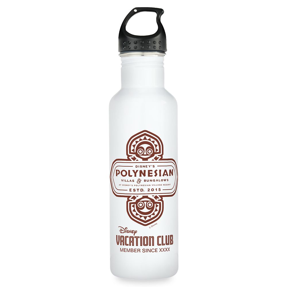 Disney Vacation Club Polynesian Villas & Bungalows Water Bottle  Customizable