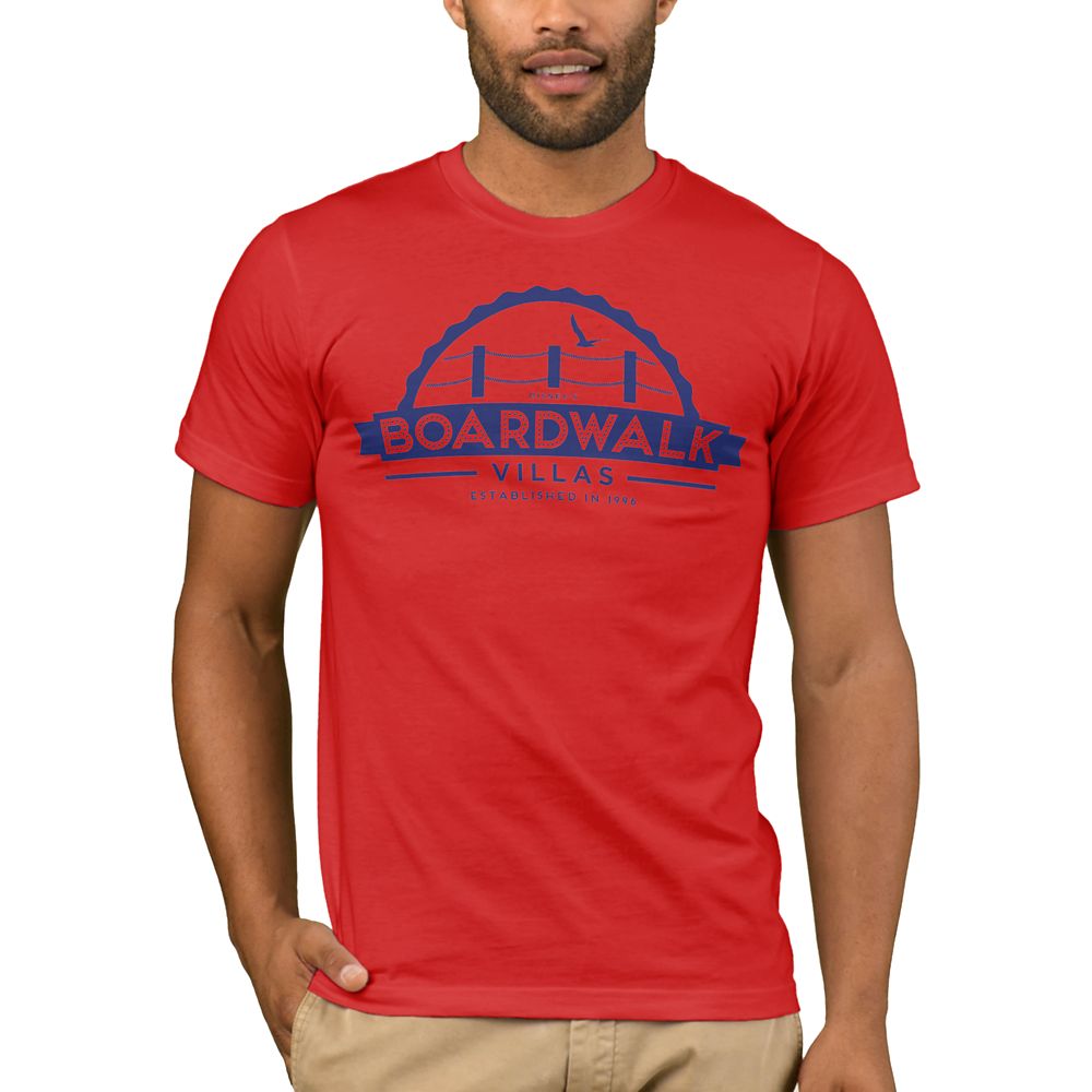 Disney Vacation Club BoardWalk Villas T-Shirt for Men  Customizable