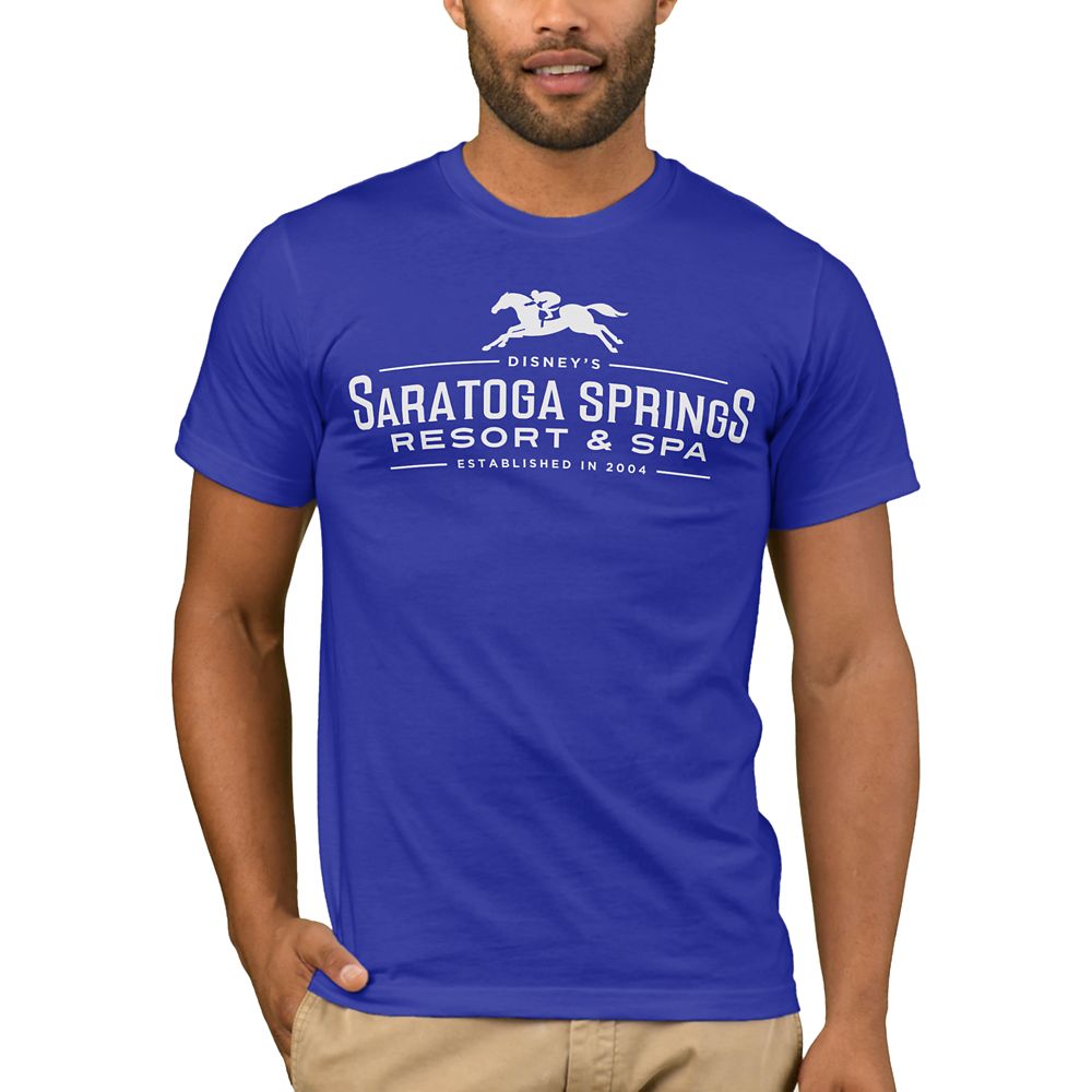 Disney Vacation Club Saratoga Springs Resort & Spa T-Shirt for Men  Customizable