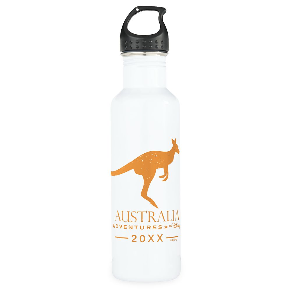 Adventures by Disney Australia Kangaroo Stainless Steel Water Bottle  Customizable