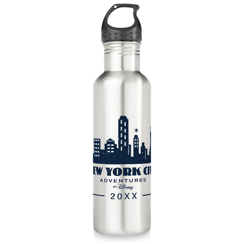 Adventures by Disney New York City Stainless Steel Water Bottle  Customizable