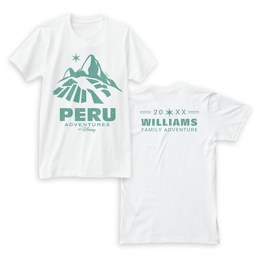 Adventures by Disney Peru T-Shirt for Women  Customizable