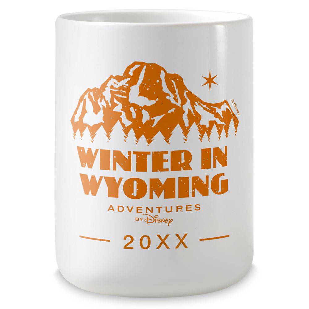 Adventures by Disney Winter in Wyoming Coffee Mug  Customizable