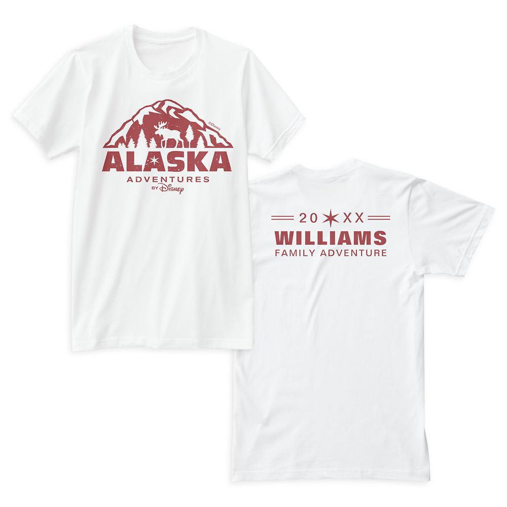 Adventures by Disney Alaska Family Tee Customizable