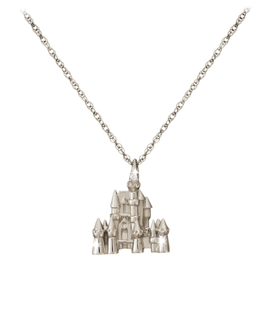 diamond castle necklace