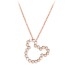 Diamond Mickey Mouse Silhouette Necklace – 18K Gold