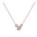 Diamond Mickey Mouse Icon Necklace – 14K
