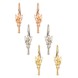 Tinker Bell Diamond Earrings – 14K