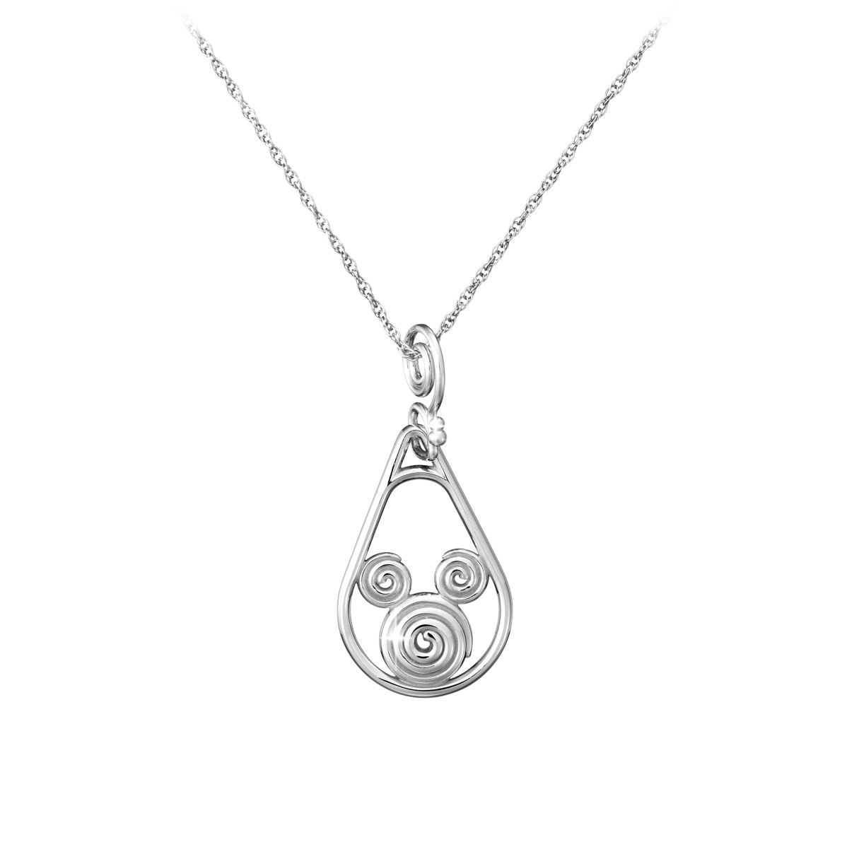 Mickey Mouse Necklace – Mickey Swirl