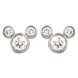 Mickey Mouse Diamond Earrings – Large