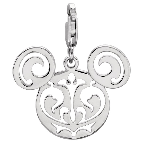 Mickey Mouse Filigree Icon Charm