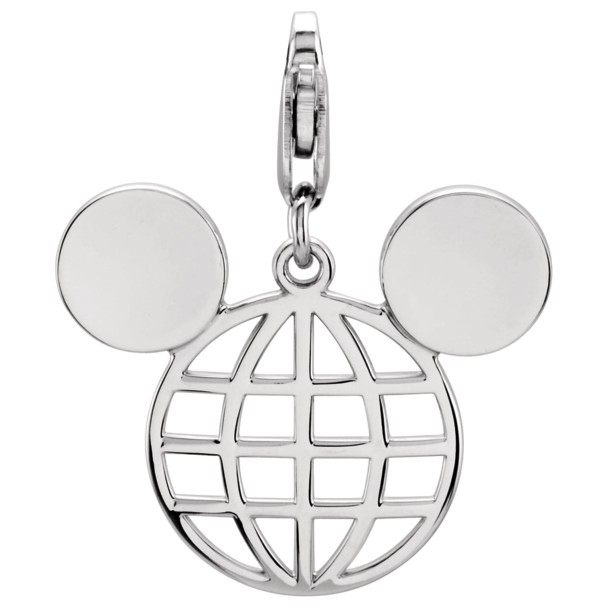 Mickey Mouse Globe Icon Charm