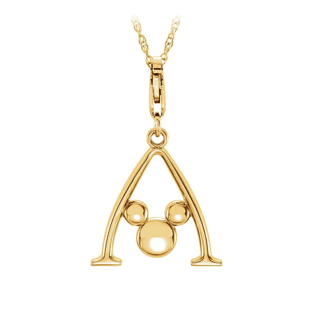 Mickey Mouse Gold Charm – Aulani, A Disney Resort & Spa