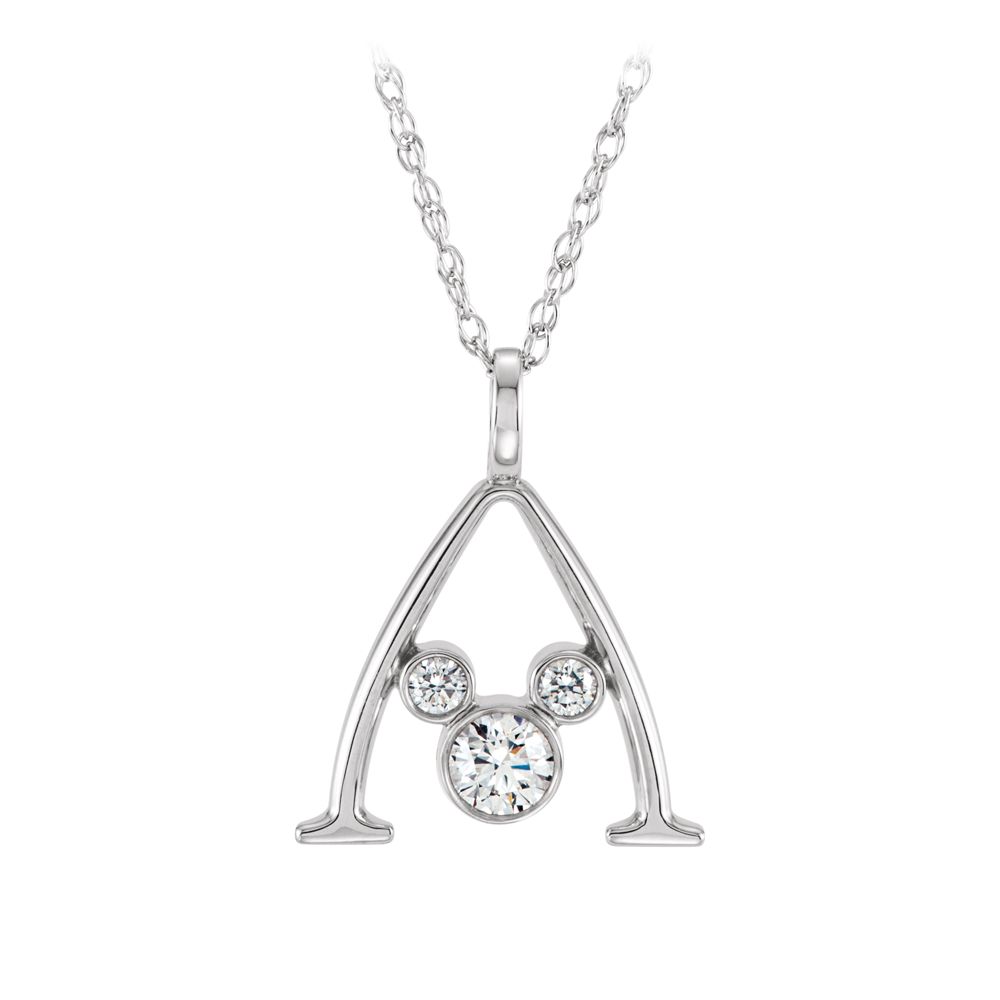 Mickey Mouse Gold and Diamond Necklace – Aulani, A Disney Resort & Spa