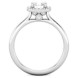 Mickey Mouse Fairy Tale Halo Diamond Engagement Ring