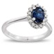 Cinderella Carriage Fairy Tale Sapphire Engagement Ring