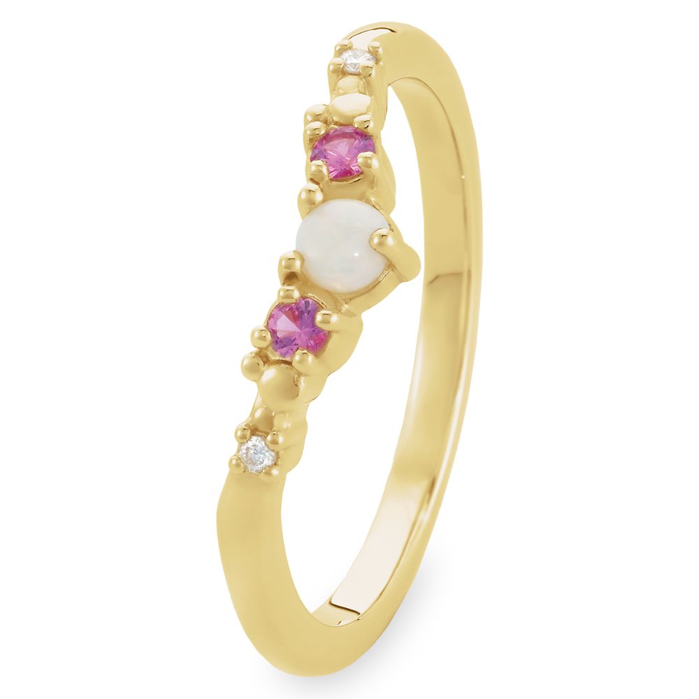 Disney's Fairy Tale Weddings Opal Wedding Band