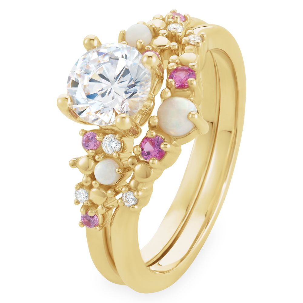 Disney's Fairy Tale Weddings Opal Wedding Band