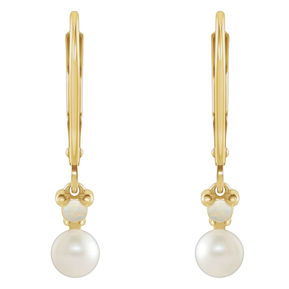 Disneys Fairy Tale Weddings Pearl Earrings