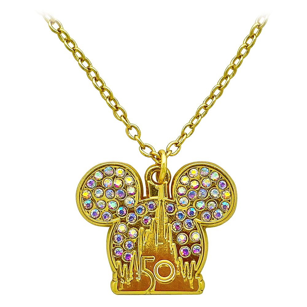 Mickey Mouse Icon Necklace by Arribas – Walt Disney World 50th Anniversary