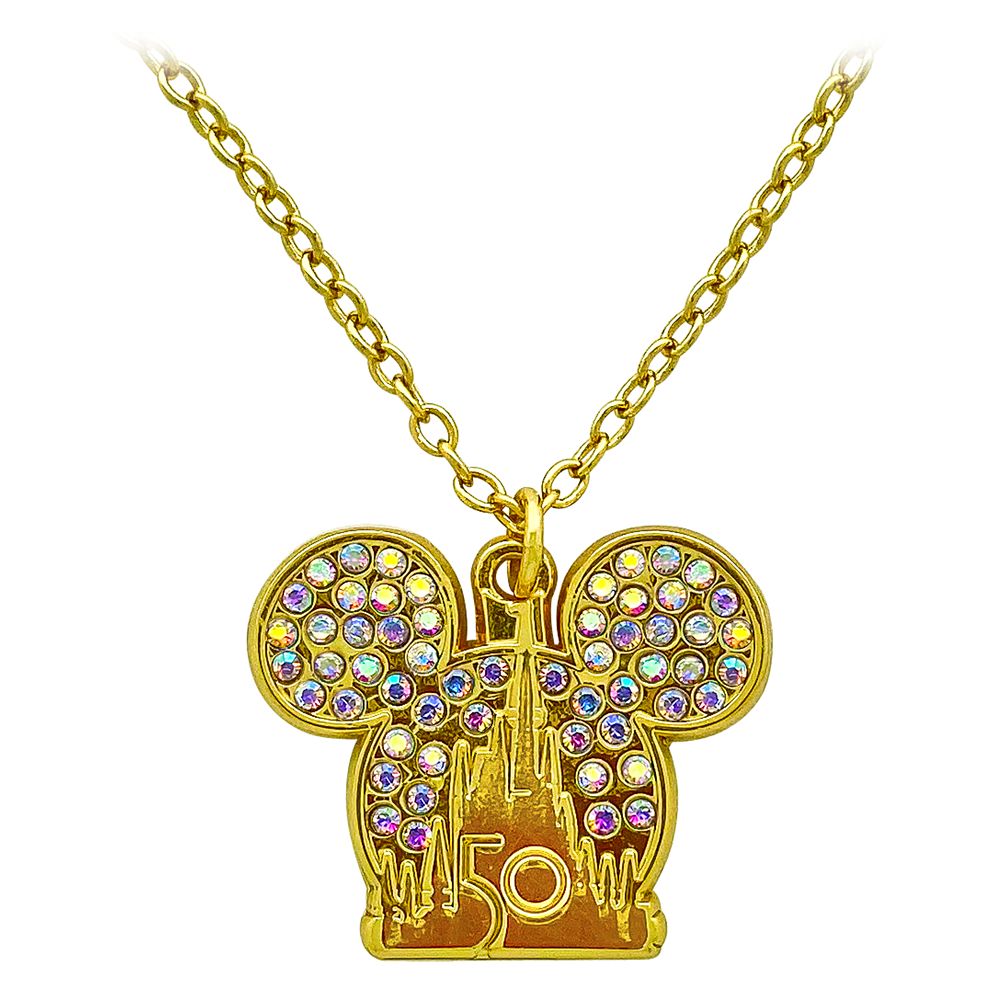 Mickey Mouse Icon Necklace by Arribas  Walt Disney World 50th Anniversary