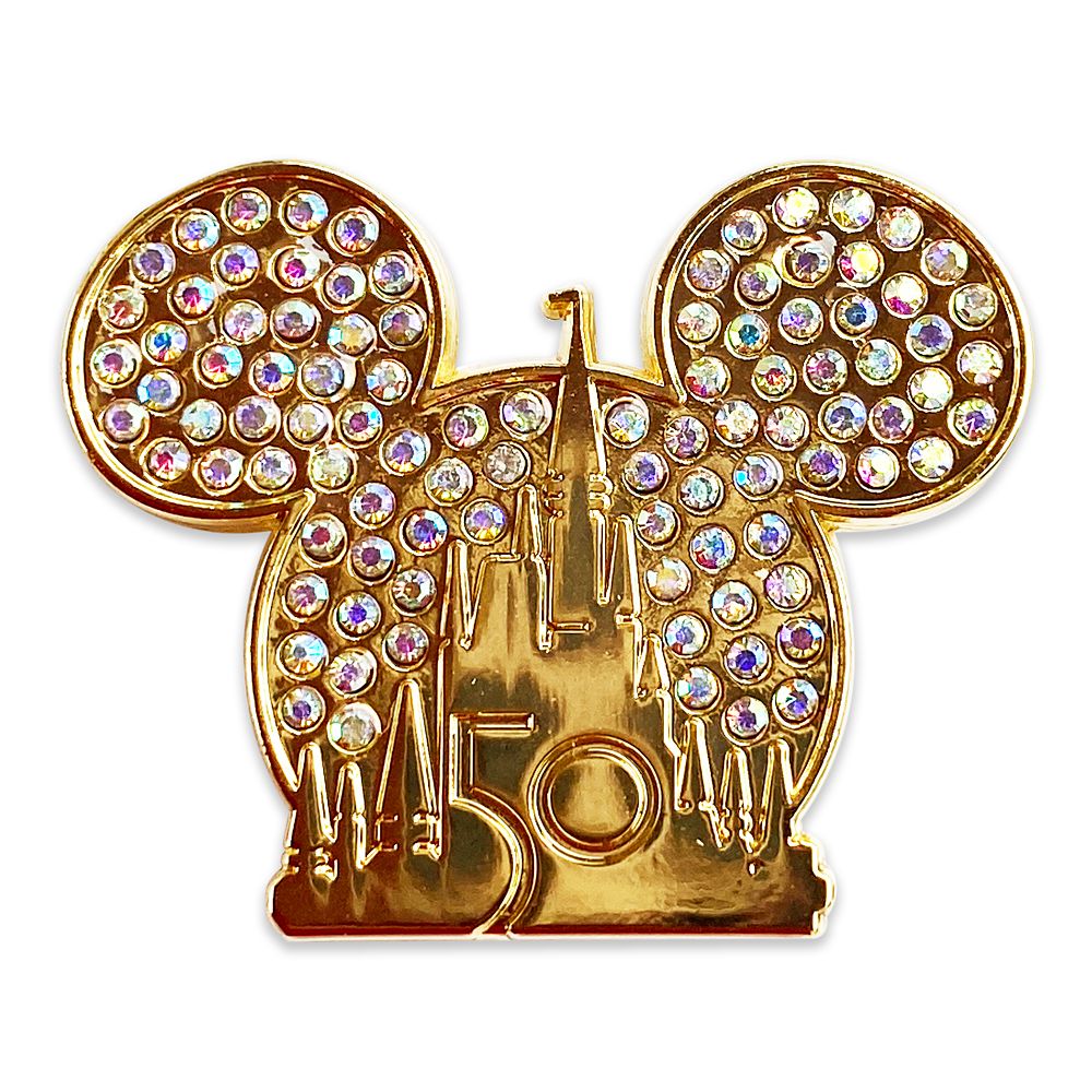 Walt Disney World 50th Anniversary Brooch by Arribas Brothers