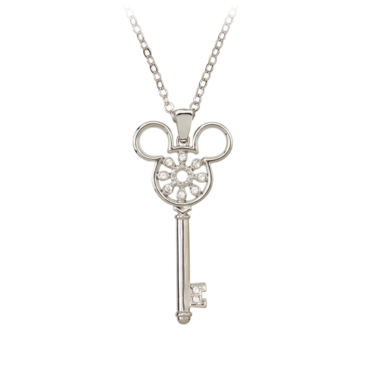 Mickey Mouse Icon Key Necklace by Arribas