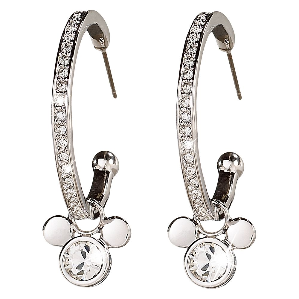 Mickey Mouse Icon Hoop Earrings by Arribas Official shopDisney