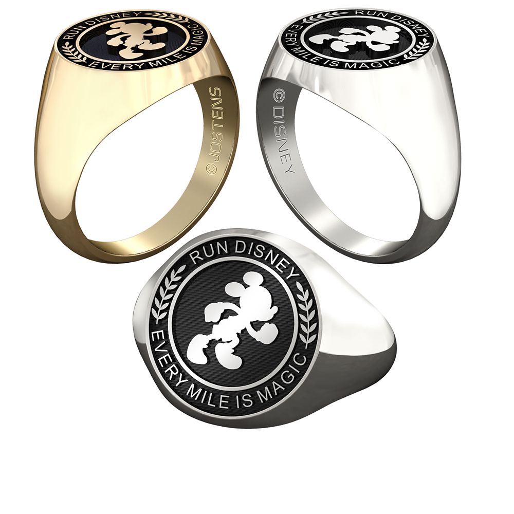 Mickey Mouse runDisney Ring for Men by Jostens – Personalizable