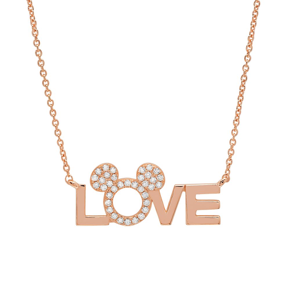 Love Mickey Necklace by CRISLU Official shopDisney