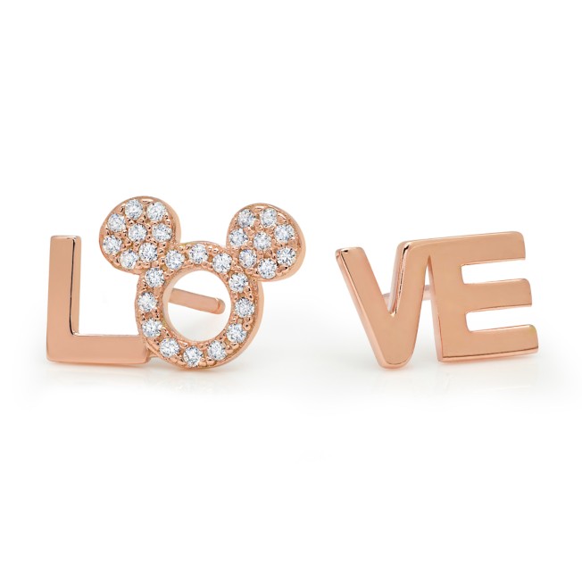 Love Mickey Stud Earrings by CRISLU