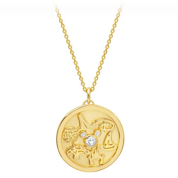 Walt Disney World Medallion Necklace by CRISLU