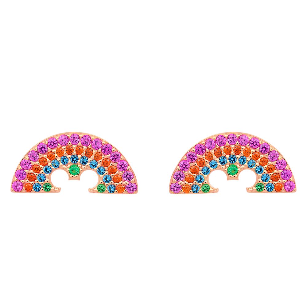 Rainbow Disney Collection Mickey Mouse Earrings by CRISLU