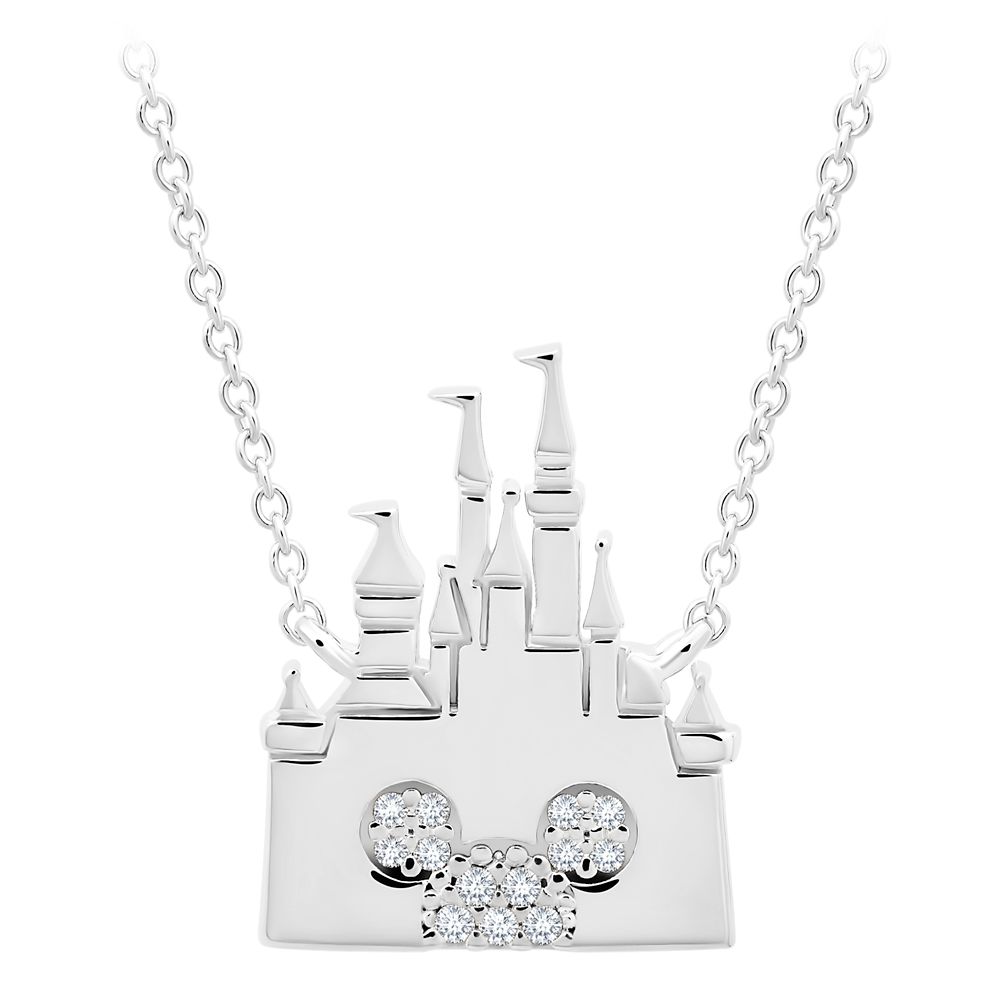 Mickey Mouse Fantasyland Castle Necklace by CRISLU Official shopDisney