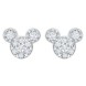Mickey Mouse Icon Stud Earrings for Kids by CRISLU