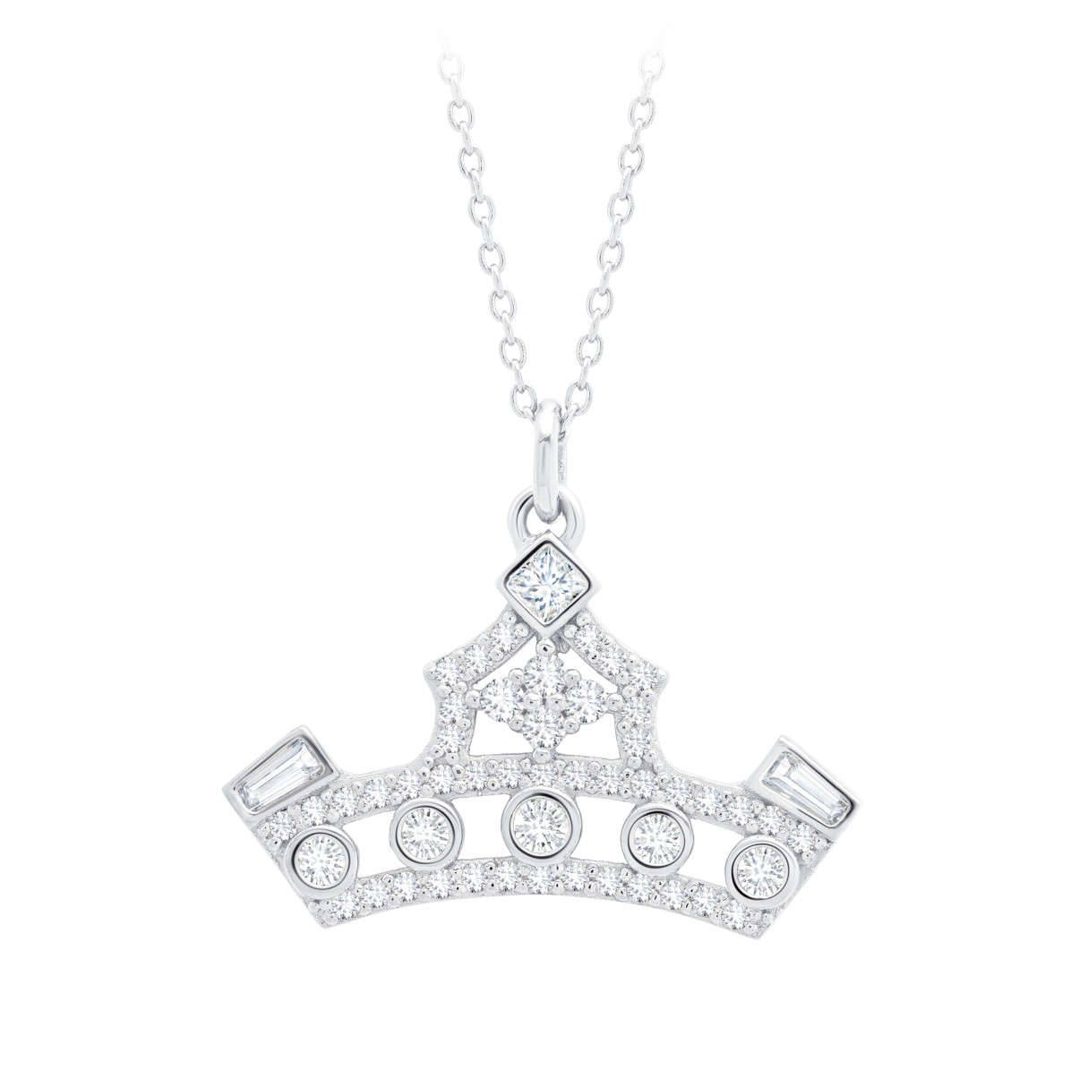 Disney Princess Crown Necklace by CRISLU | shopDisney