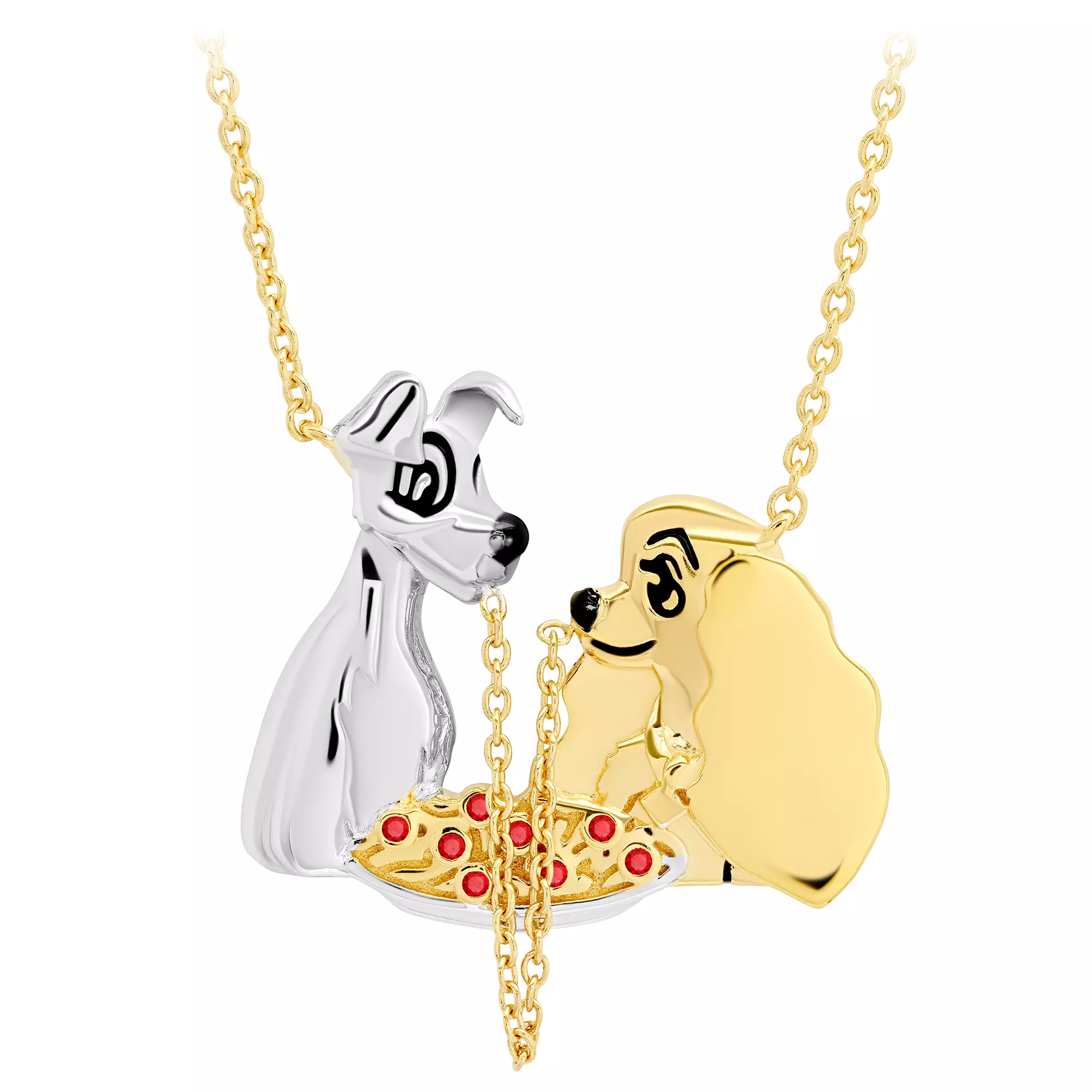 Lady and the Tramp Necklace by CRISLU Official shopDisney