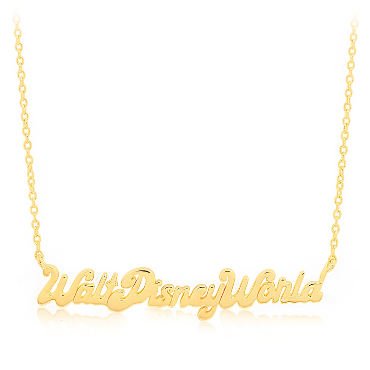 Walt Disney World Yellow Gold Necklace by CRISLU