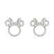 Minnie Mouse Sterling Silver Icon Earrings by Rebecca Hook